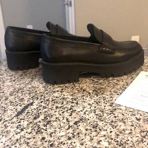 Steve Madden Platform Loafers Size 6